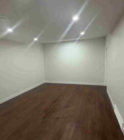 Finished basement development project in Calgary home