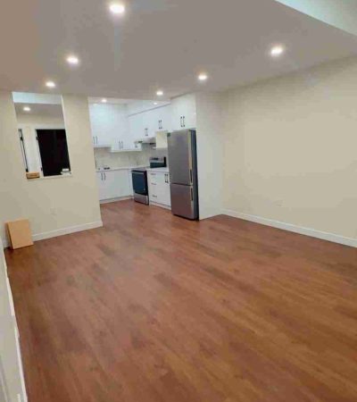 Interior home renovation with modern finishes in Calgary